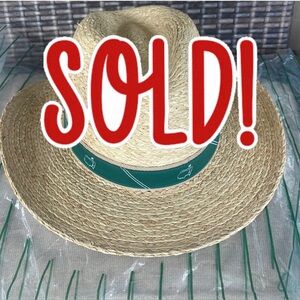 Unisex Masters 2023 Straw Hat Small/Medium